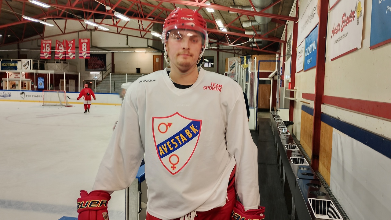 Filip Ström gör sällan en dålig match från sin backposition. Foto: Per Lindgren