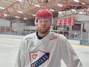 Jesper Gustafsson bidrar med rutin till det ungdomliga Avesta BK. Foto Olov Lindgren