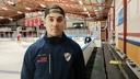Linus Vallin tror på seger mot Fagersta om man håller sig till sin spelplan. Foto: Per Lindgren