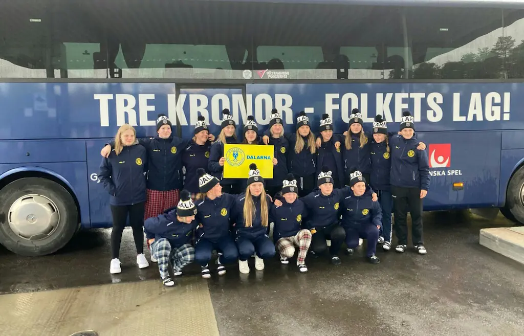 Dalarnas TV-puck damer kan ha något stort på gång. Foto: Privat.