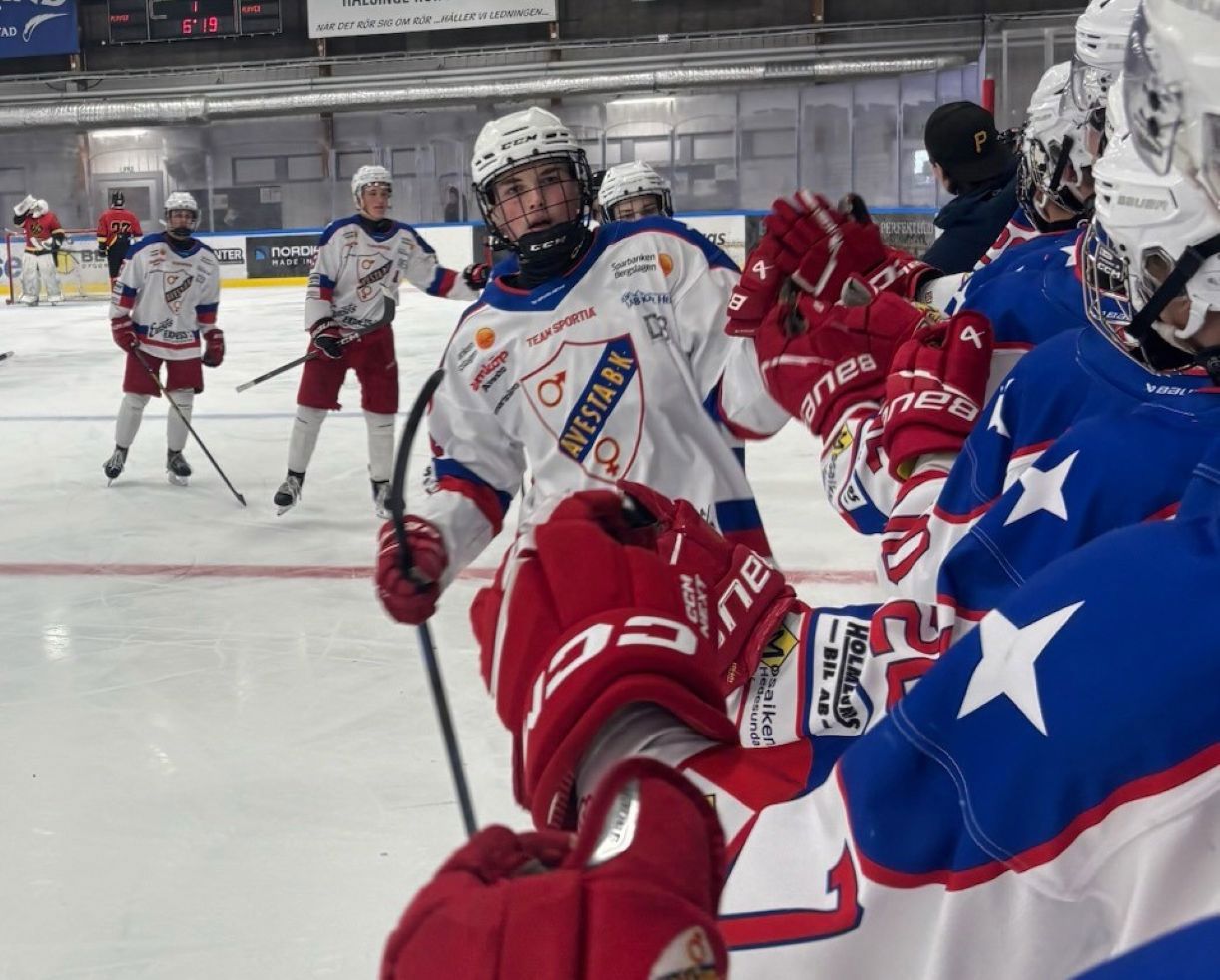 Hugo Malta gjorde fyra mål mot Bollnäs. Foto: Privat 