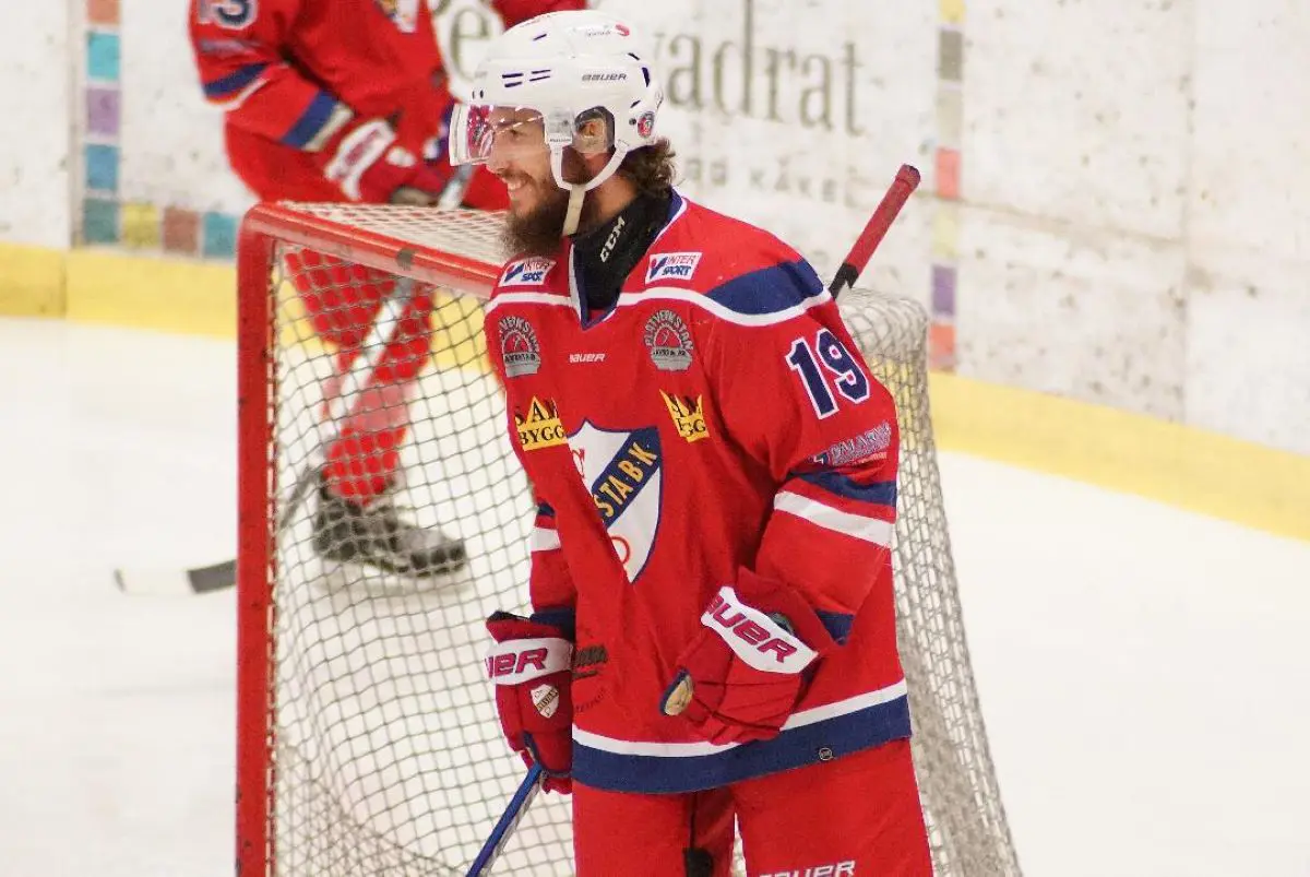 Tidigare ABK forwarden Nik Truden tror på en lyckad kvalserie för Avesta. Arkivfoto: Oliver Werner.