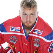 Avestas Nicolas Ridderstam är optimistisk inför matchen mot Älvdalens HK. FOTO: Jarocka Foto.