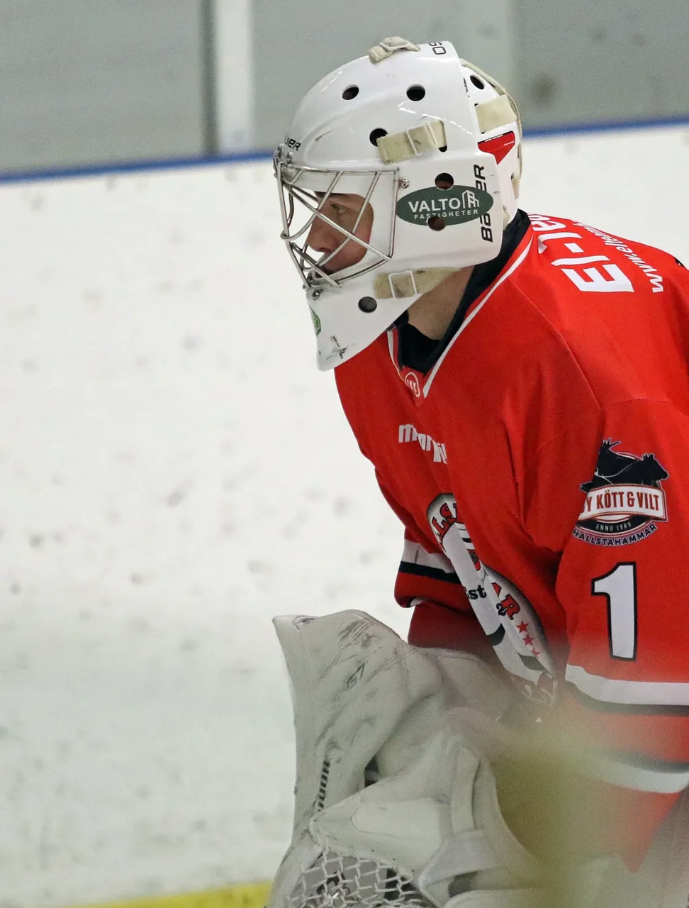 Simon Tjernhäll har meriter från HockeyEttan. Foto: Privat