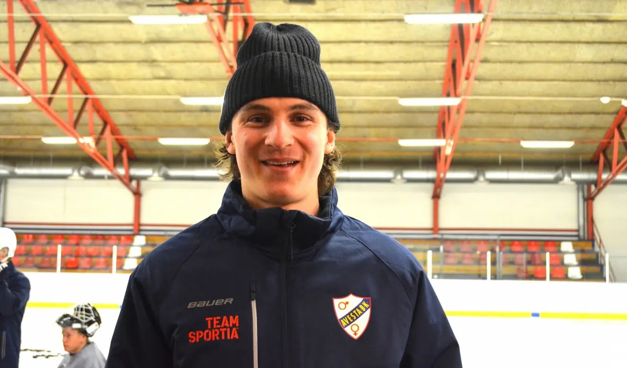 Hampus Mattsson ser fram emot att spela inför hemmapubliken. Foto: Per Lindgren