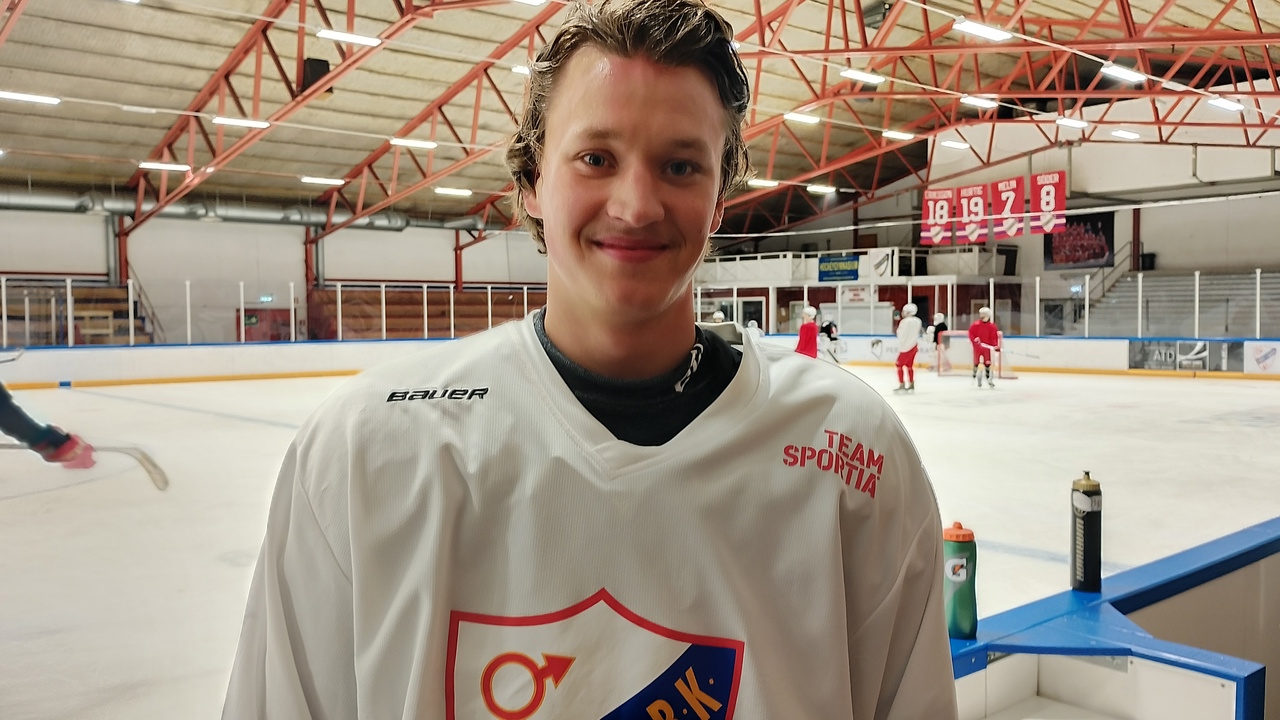 Arwid Forsman bidrar med mycket energi. Foto: Per Lindgren