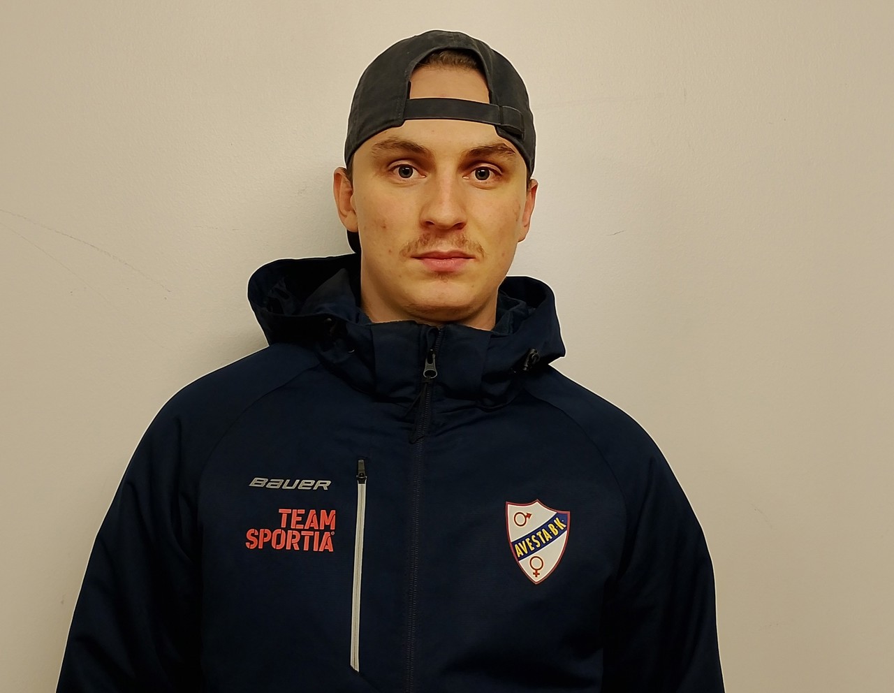 Hampus Mattsson tror mycket på årets upplaga av Avesta BK. Foto: Per Lindgren.