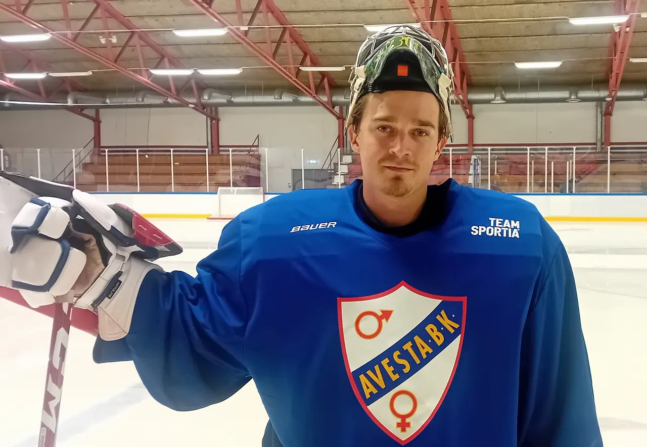 Lucas Skogsman ser med tillförsikt på den kommande säsongen. FOTO: Per Lindgren.