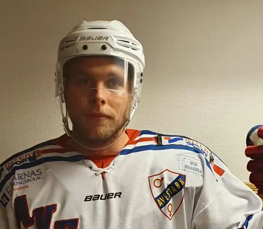 Oscar Axberg: "Vi är det bättre laget". FOTO: Fredrik Brokmark.