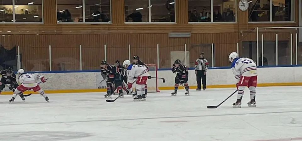 Avesta skakade om Kumla i fredagens match i Ica Maxi Arena. Foto: Jonas Blomqvist.