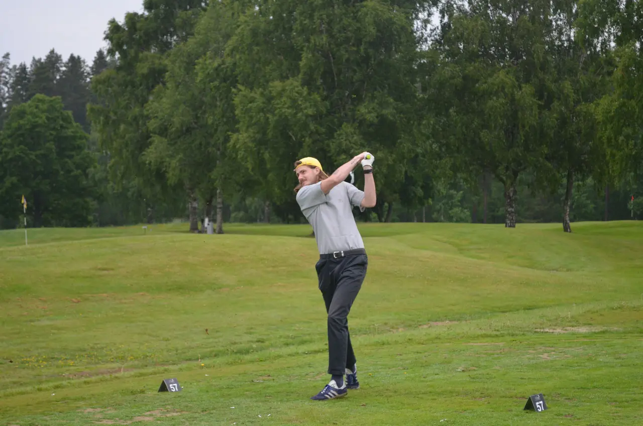 I det lag som knep andra platsen, fanns Avesta BKs Gustav Åman. Foto: Per Lindgren.