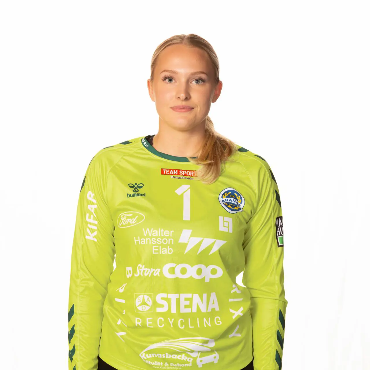 Maja hade en fin match i målet trots förlust!