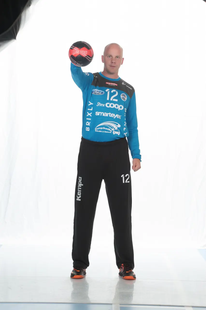 Daniel Bergquist, en riktigt stabil insats i kvällens träningsmatch
