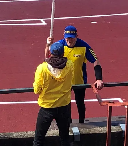 Christian Josefsson och Hunter Mabon i Mångkamp, Björn Bratt Stavhopp samt Jonas Asplund stavhoppscoach