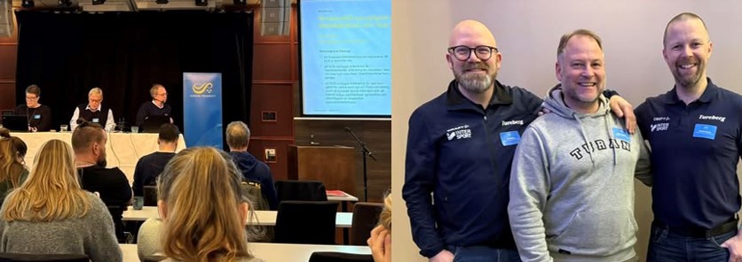 FÅM 2025 i Karlstad, där Ulf, Niklas och Henrik representerade Tureberg