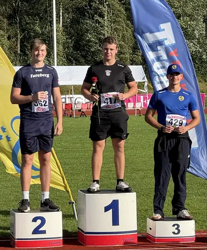 Dagens fem medaljörer