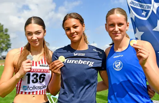 Bildcollage med SM-vinnare 2023. Uppifrån tv: Ida Chrifi, Alva Back, Beate Pott, Emil Johansson, Jacob Semb-Josefson, Bianca Salming, Jesper Ahlin och Karl Ludvik. Foto: Deca