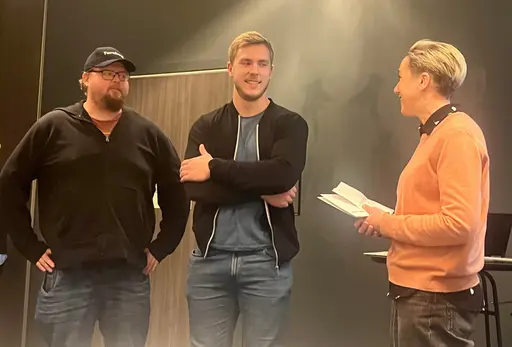 Thomas Waldetoft, Jonas Asplund, Thomas Hirvonen, Jesper Ahlin och Kajsa Bergqvist