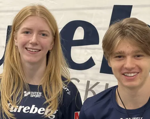 Moa Granat och Noa Steiner