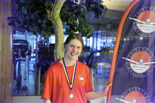 Agnes - stor stjärna i klubben med fina placeringar på nationella tävlingar 