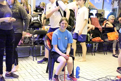 Agnes - stor stjärna i klubben med fina placeringar på nationella tävlingar 