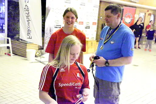 Agnes - stor stjärna i klubben med fina placeringar på nationella tävlingar 