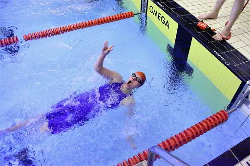 Agnes - stor stjärna i klubben med fina placeringar på nationella tävlingar 