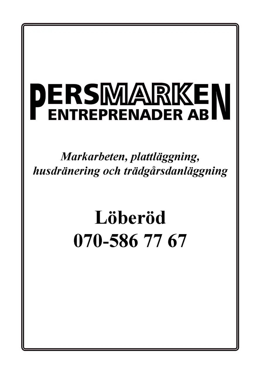 Persmarken