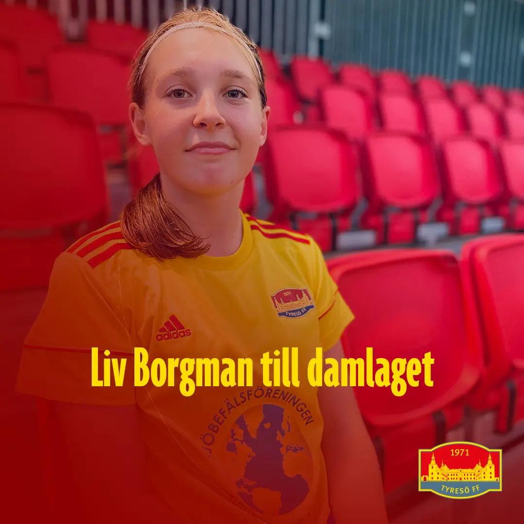 Det är nu klart att Liv Borgman blir uppflyttad till damlaget permanent!