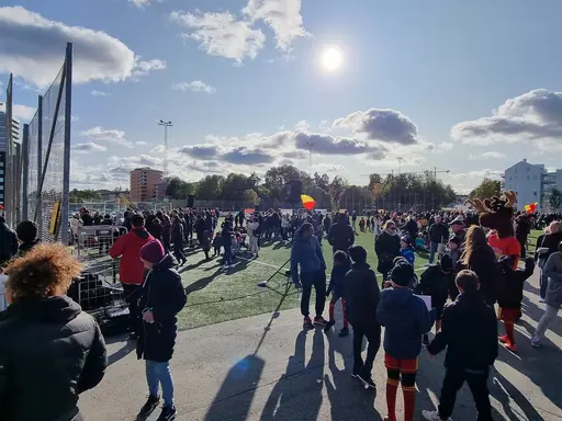 En solig men blåsig föreningsavslutning på Tyresövallen!