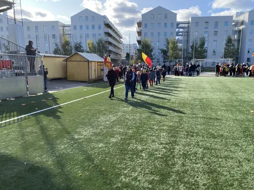 En solig men blåsig föreningsavslutning på Tyresövallen!
