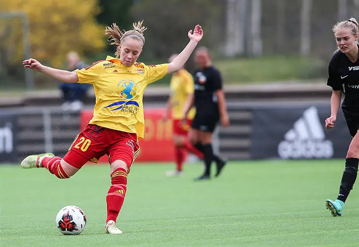 Kim Hedlund af Schmidt, Tyresös bästa spelare för dagen. Foto: Claus Meyer.
