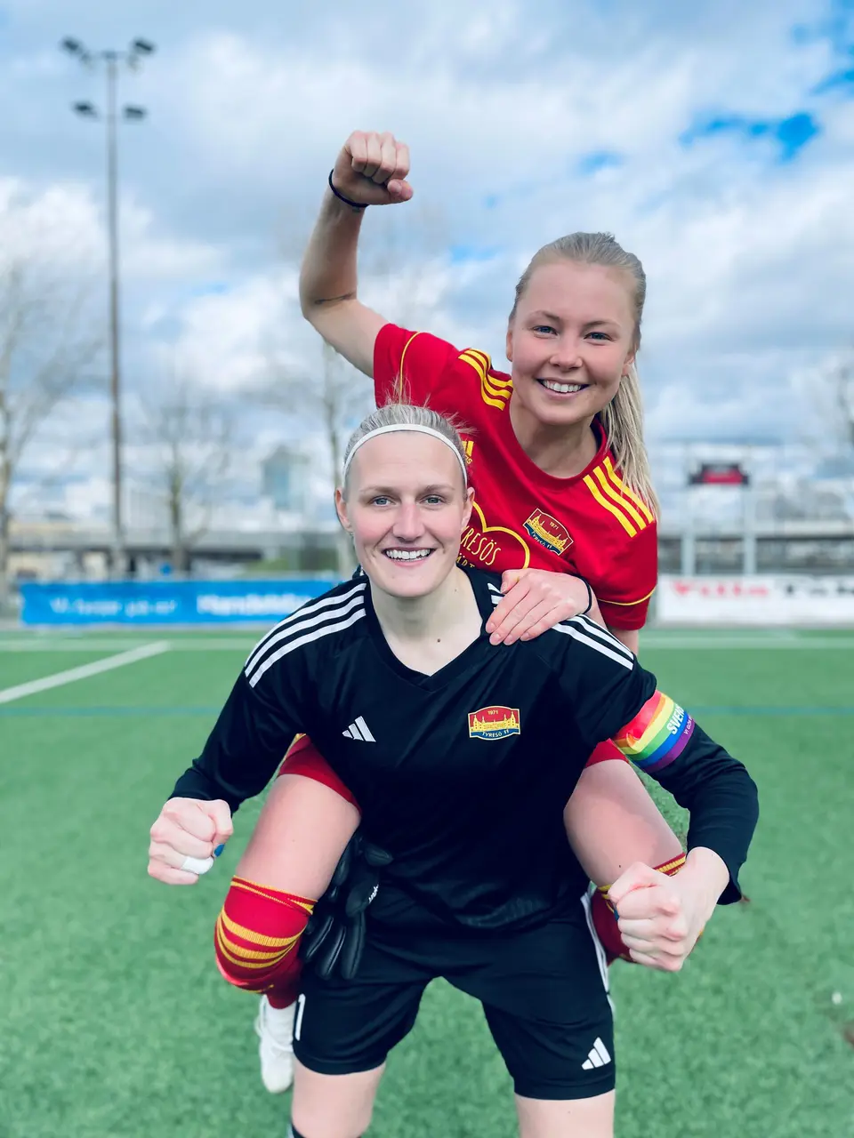 Målskytt Sosso Andersson och 2:a nollan i rad för Karro Sundberg!