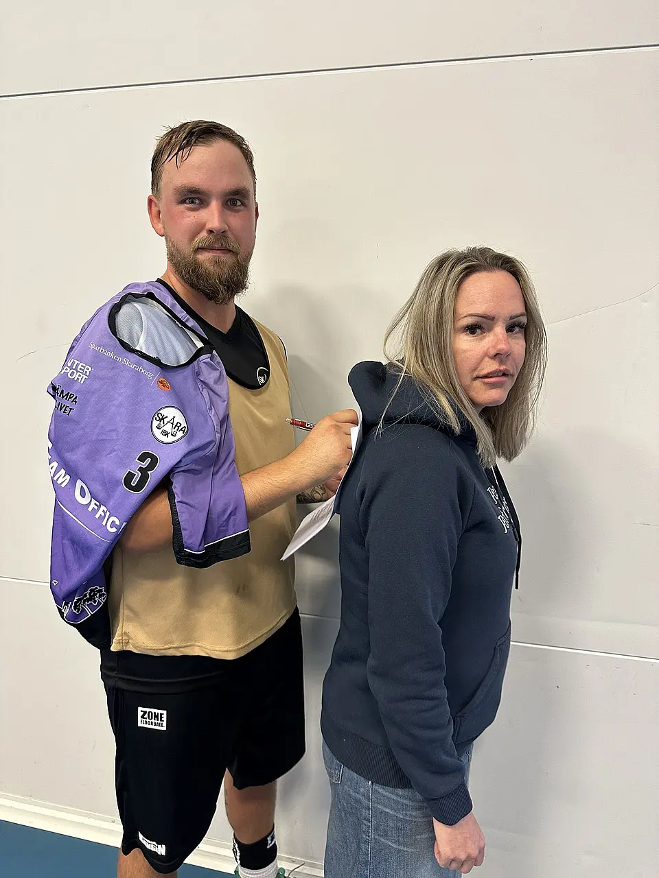 Kristoffer Billman och Karin Ström