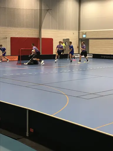 första träningsmatchen hemma för vårt A lag, Herr