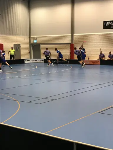 första träningsmatchen hemma för vårt A lag, Herr