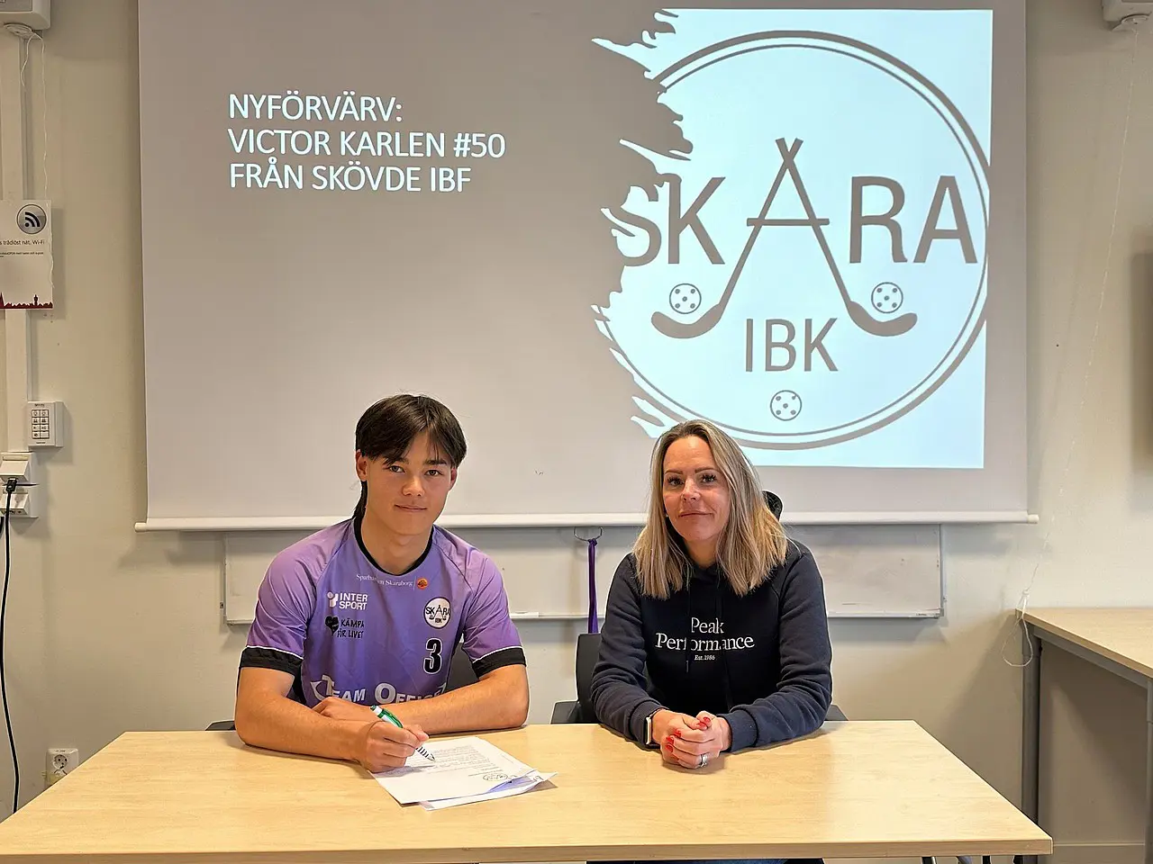 Victor Karlén och Karin Ström