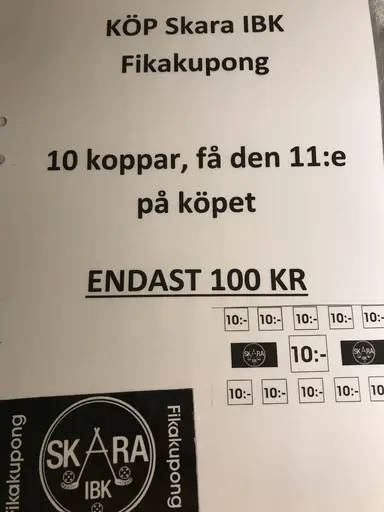 Nyhet Fikarkupong!