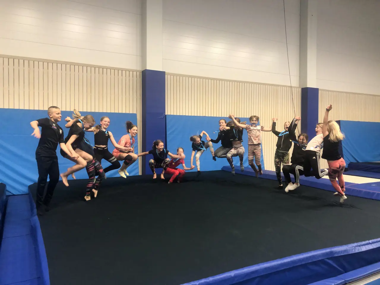 Medaljutdelning för T5!