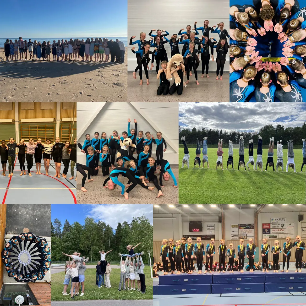 Bilder från några av våra tävlingstrupper.