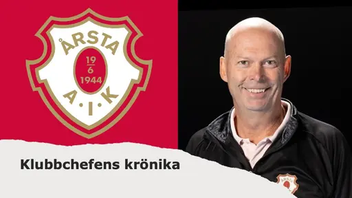 Tomas Ryde, Klubbchef Årsta AIK HF (Foto: Idrottsfoto)