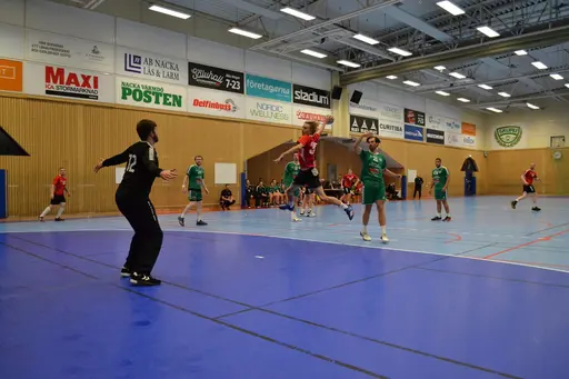 Vinst 28-27. Foto: Per Nordqvist.