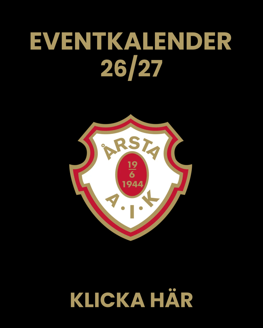 Eventkalender poster