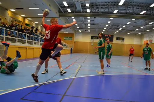 Vinst 28-27. Foto: Per Nordqvist.