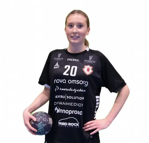 Margaret Roop-Iliste och Andrea Forsgren. Foto: Pär Ahrling, Handboll i fokus.