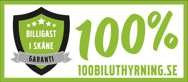 100% Biluthyrning