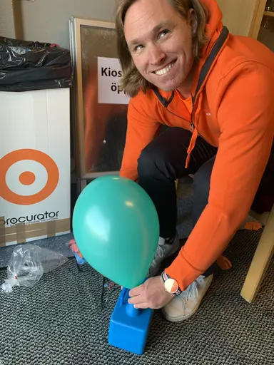 Lite bilder från årets knattesläpp och även Swedbank är traditionsenligt på plats  
