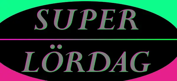 Superlördag 4/9 Lomma IP