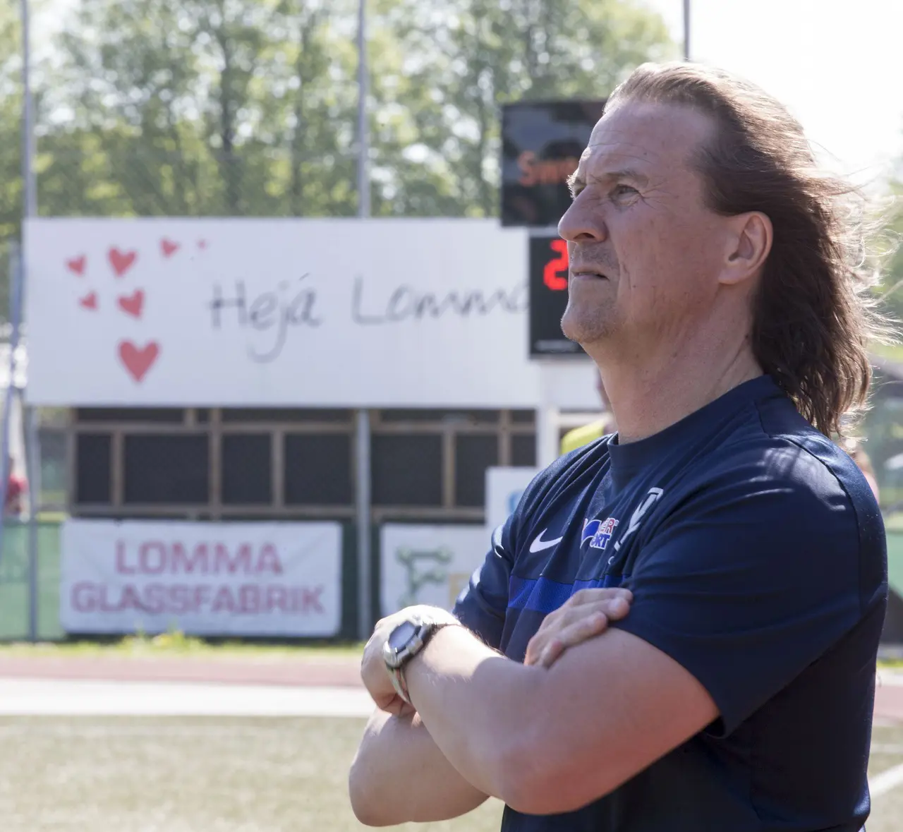 Det har spelats bara fem matcher, men den här fina serieupptakten betyder så klart mycket för kommande matcher, påpekar Per Harrysson. Foto:ULF RYD