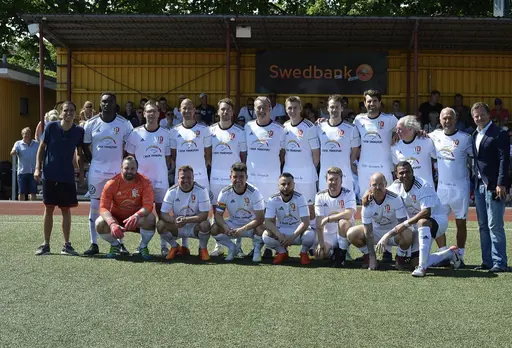 Bilder från TV-lagsmatchen